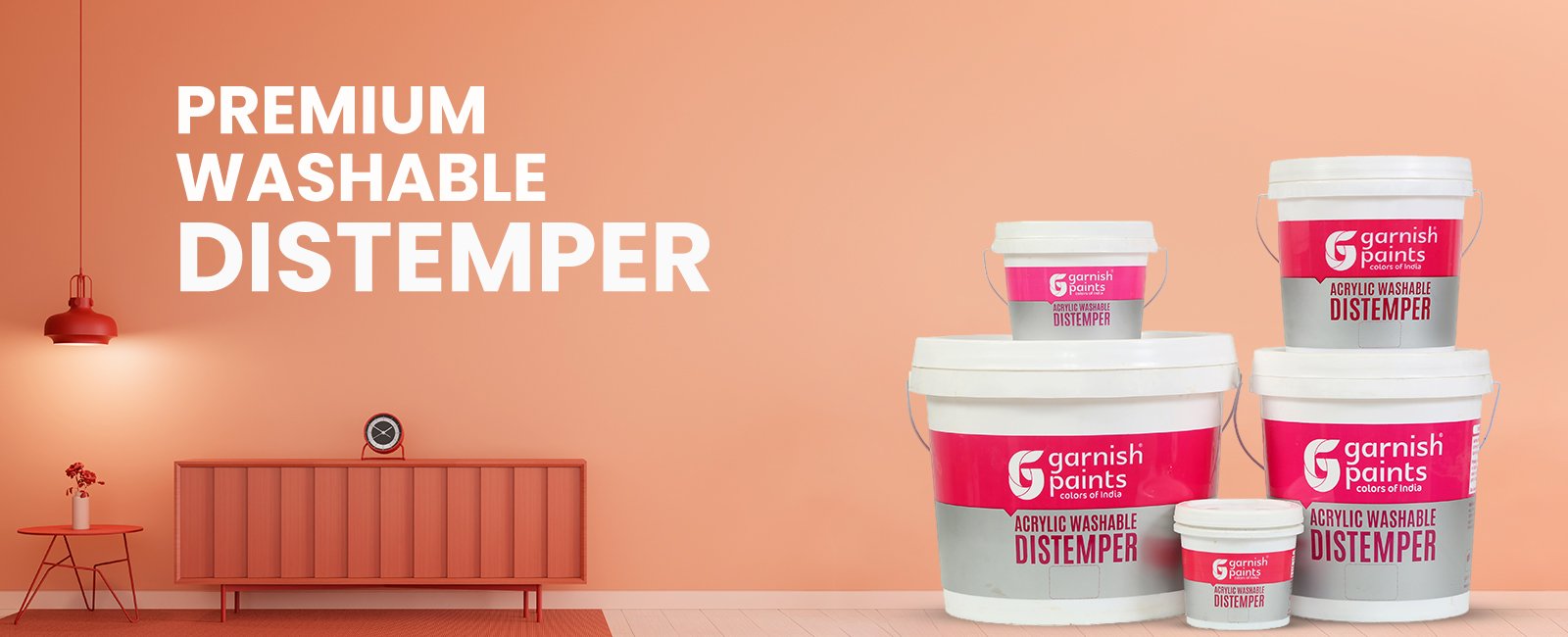 Garnish Premium Washable Distemper